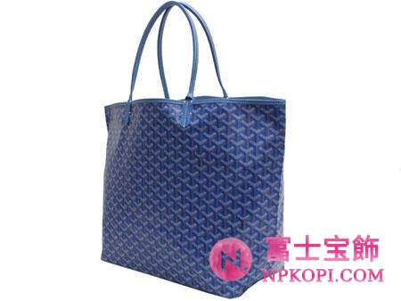 ゴヤールトートバッグ『サン-ルイGM』（ブルー）AMALOUISGM10-BLEU-CIEL